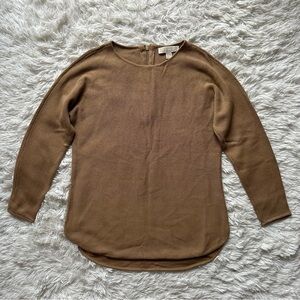 Michael Michael Kors Pullover Tunic Sweater Brown Size S